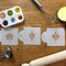 Gem Pendant Cake Stencil Set | C567 by Designer Stencils | Cake Decorating Tools | Baking Stencils for Royal Icing, Airbrush, Dusting Powder | Reusable Plastic Food Grade Stencil for Cakes | Easy to Use &#x26; Clean Cake Stencil